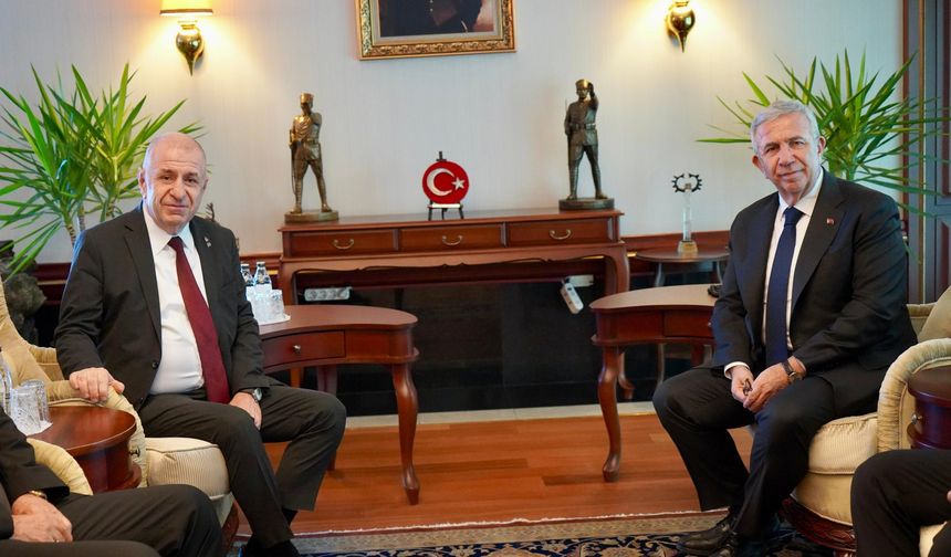 Ümit Özdağ'dan Mansur Yavaş ziyareti