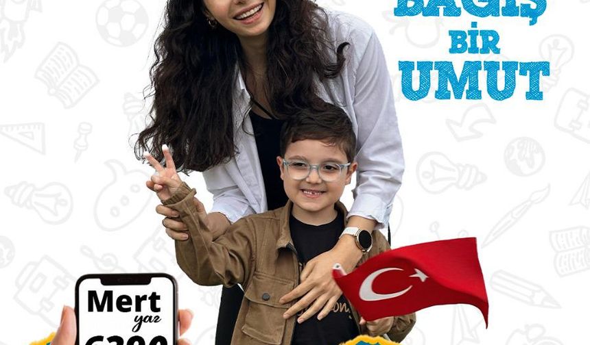 Mamak belediyesi paylaştı, Mert'e umut olalım!