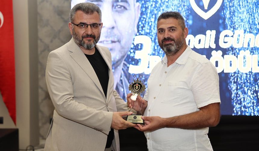 İsmail Güneş Basın Ödülleri sahiplerine verildi