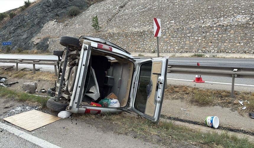 Kırıkkale'de feci kaza! :1 ölü, 1 yaralı