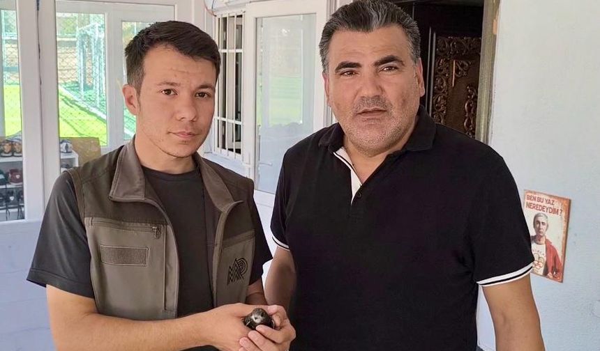 Kırşehir'de ebabil kuşu bulundu