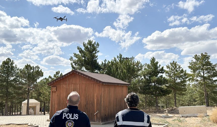Yangınlara karşı dronla denetim!