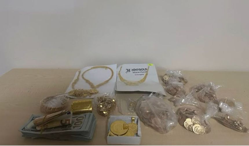 4 kilo altın ile döviz çalan şüpheliler yakalandı