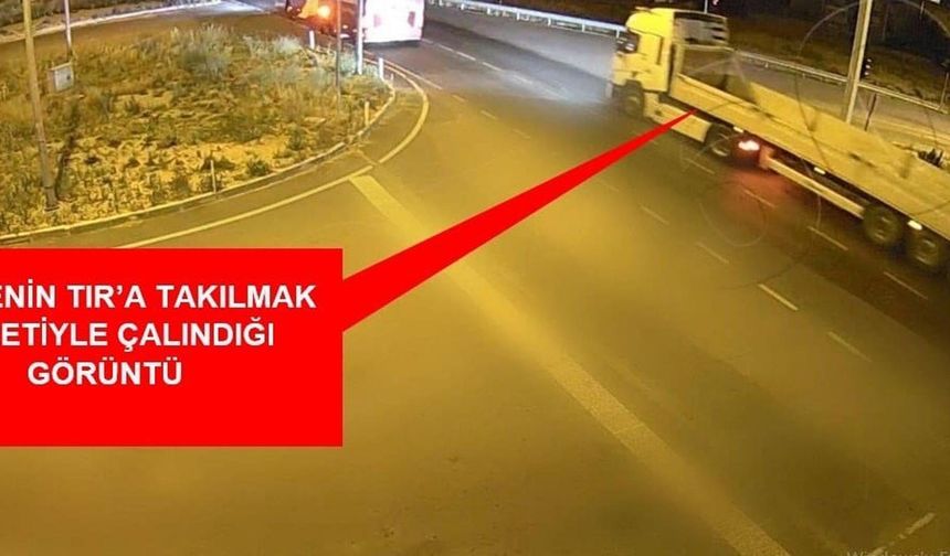 Denizli'den çaldıkları TIR'ın dorsesini JASAT Konya'da buldu