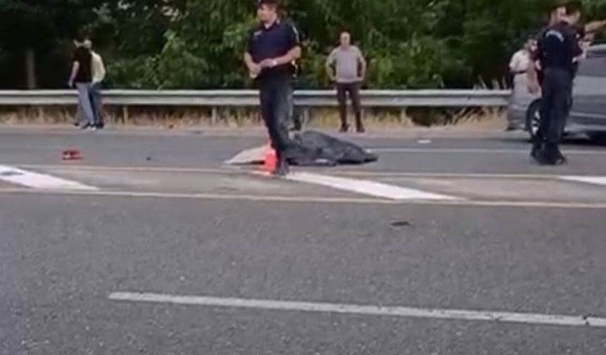 Elazığ'da motosiklet ve otomobil çarpıştı