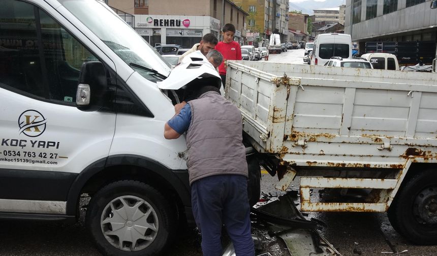 Erzurum'da sağanak yağış