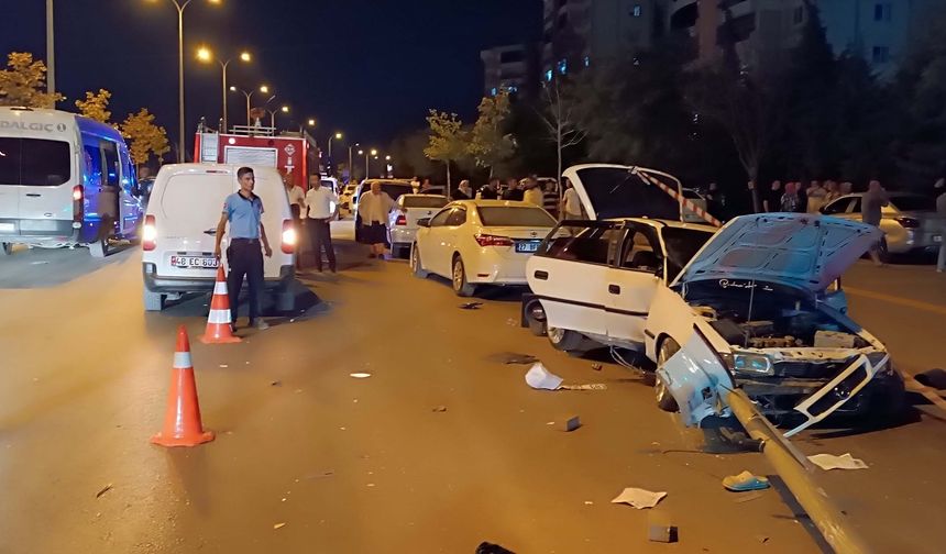 Gaziantep'te Zincirleme Kaza