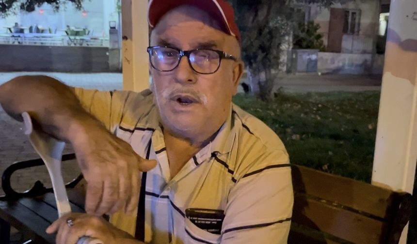 Görme kaybı olan kişinin telefonunu çaldı