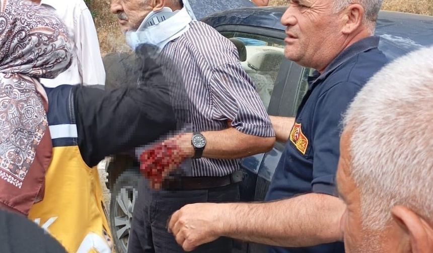 Gümüşhane'de korkutan araç kazası