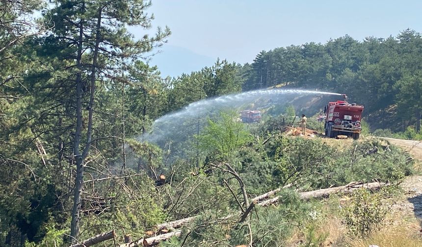 Karabük’te Üç Yangından Biri Söndürüldü