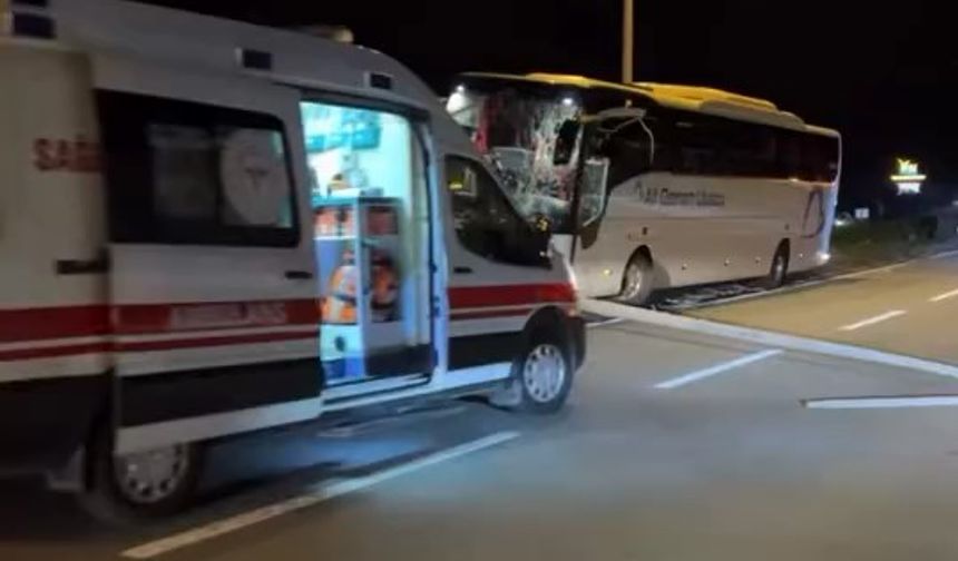 Karadeniz Sahil Yolu'nda Otobüs Kazası