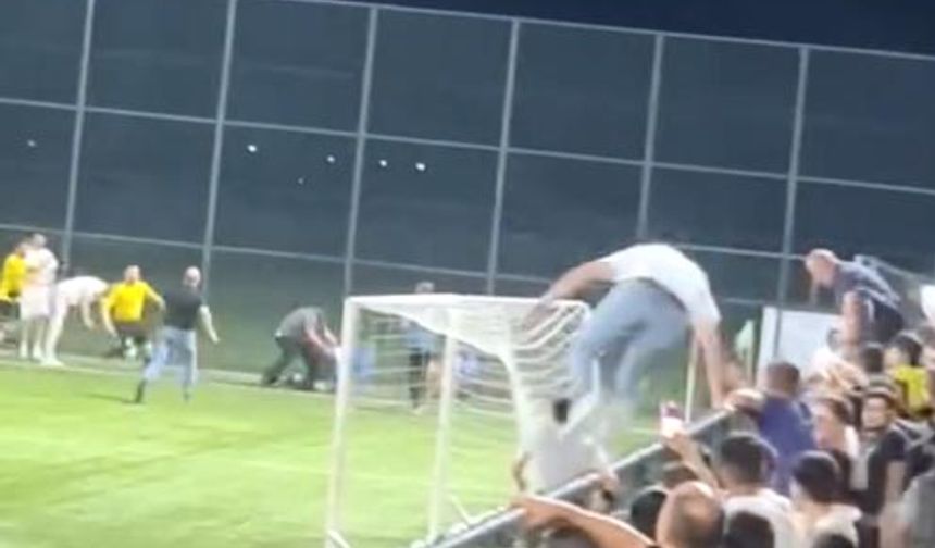 Köy turnuvasında tekmeler konuştu