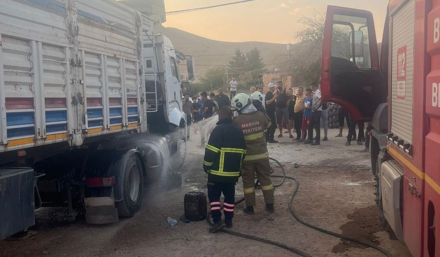 Mardin'de korkutan patlama