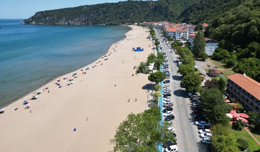 Su soğukluğu nedeniyle plajlar boş kaldı