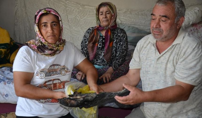 90 bin lira birikimleri kül oldu!