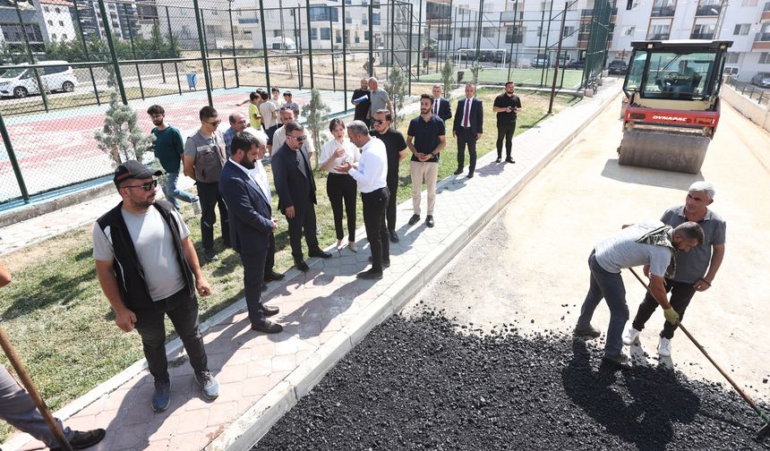 Sincan'da Asfalt Serim Çalışmaları Devam Ediyor!
