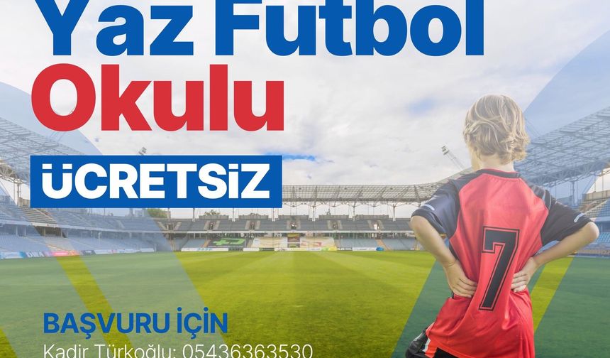 Beypazarı Belediyesi'nden ücretsiz futbol kursu!