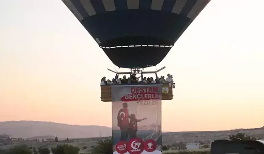 Kapadokya Semalarında 15 Temmuz Anması