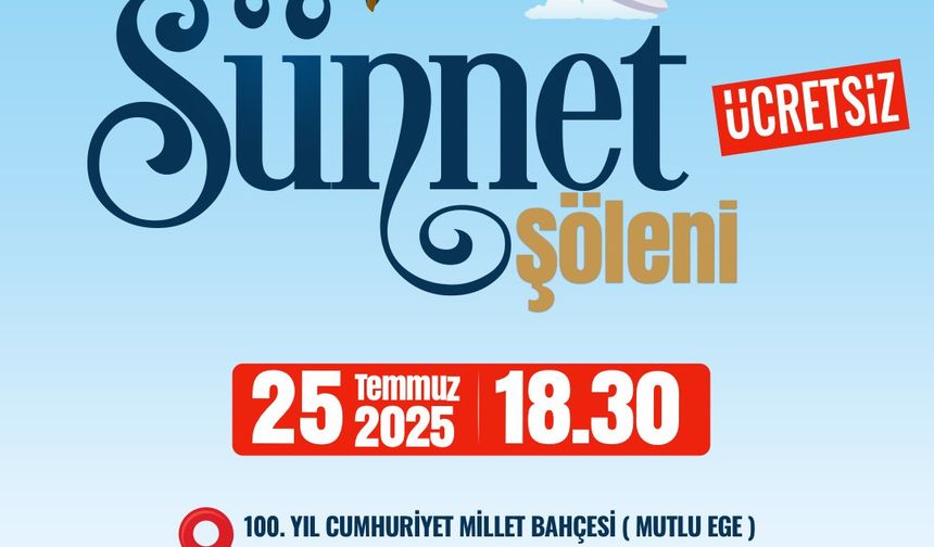 Mamak'ta ücretsiz Sünnet Şöleni düzenenecek