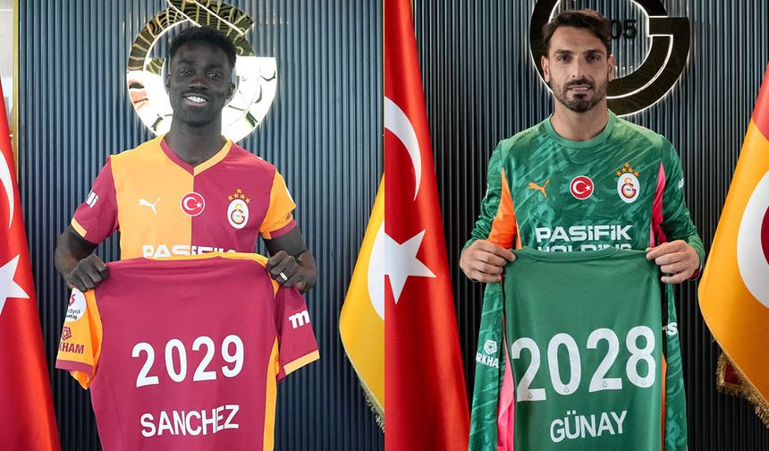 Galatasaray’da İmza Yağmuru!  Sözleşmeler Yenilendi...