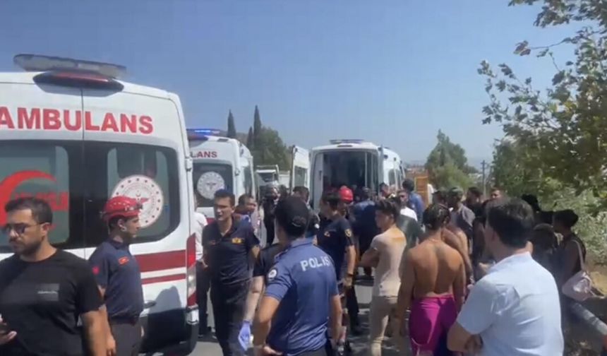 Aydın'da feci midibüs kazası!
