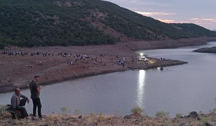 Baraj gölünde boğuldu