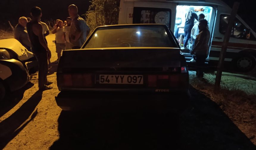 Dur ihtarına uymadılar, kaza yaptılar: 3 yaralı