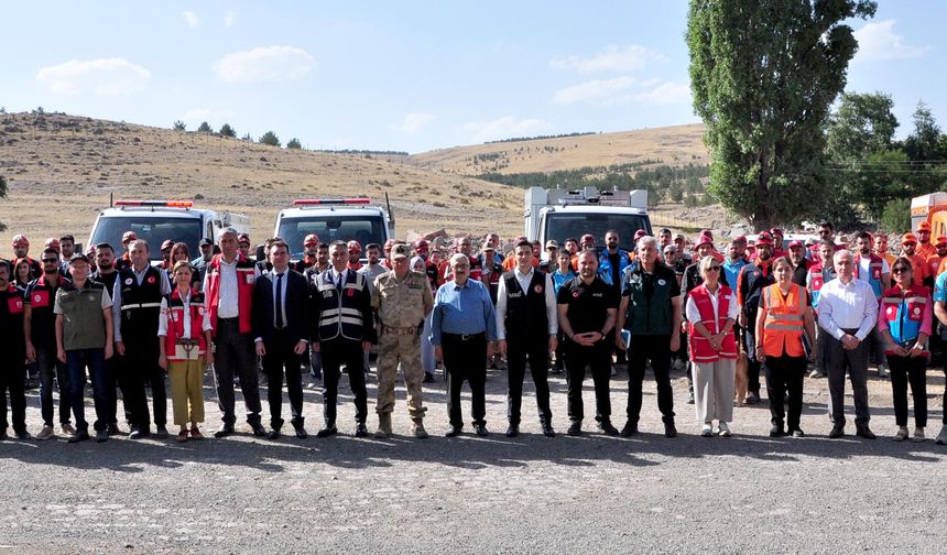 Kars'ta AFAD'dan Gerçekçi Deprem Tatbikatı