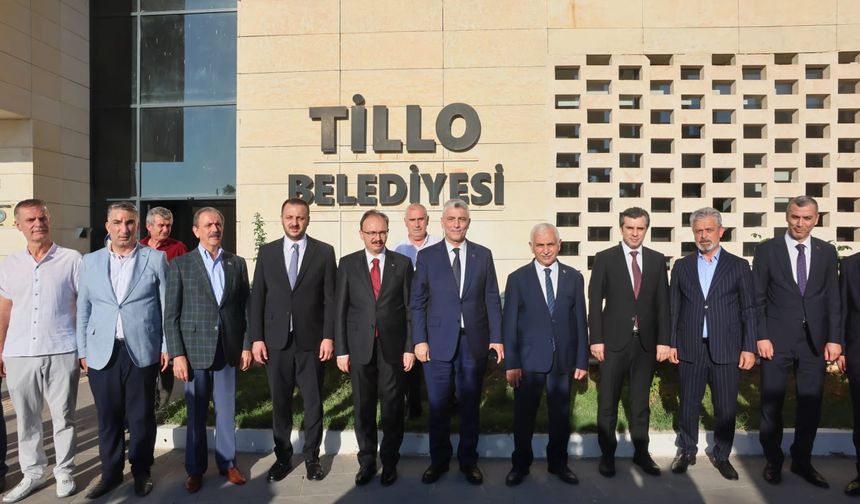 Bakan Bolat'ın Siirt temasları