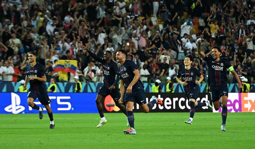 PSG, Tottenham’ı yenerek şampiyon oldu!
