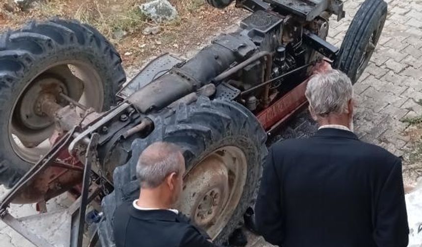 Ankara'da can alan traktör kazası!