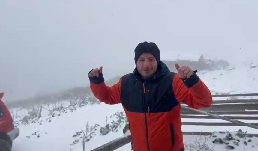 Ardahan'a kar yağdı