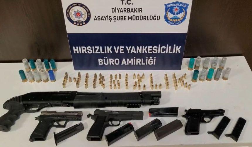 Diyarbakır'da 'Zincir' operasyonu: 5 kişi tutuklandı