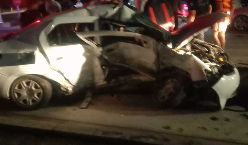 Malatya'da feci otomobil kazası!