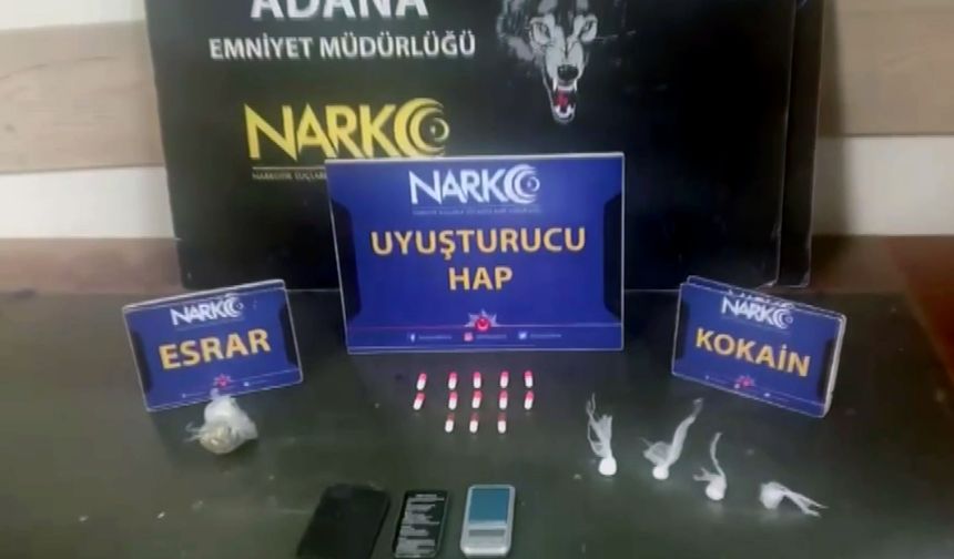 Uyuşturucu satarken yakalandı