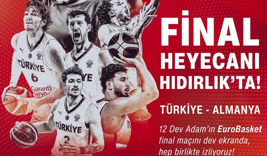 Beypazarı'nda milli maç coşkusu