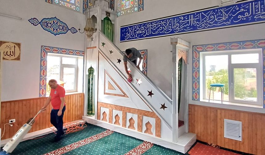 Pursaklar’da Camiler Tertemiz, İbadet Daha Huzurlu