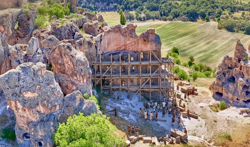 Eskişehir'de Midas Vadisi Yapay Zekayla Modellendi