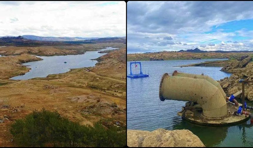 Kayalıköy Barajı'nda su seviyesi kritik