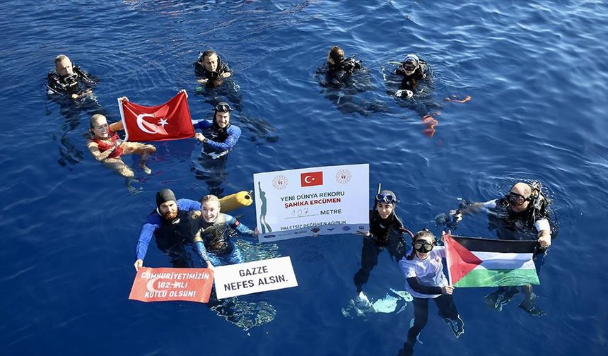 Şahika Ercümen, kendi rekorunu kırdı