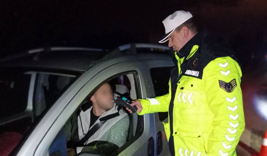 Yozgat'ta alkollü sürücüye ceza