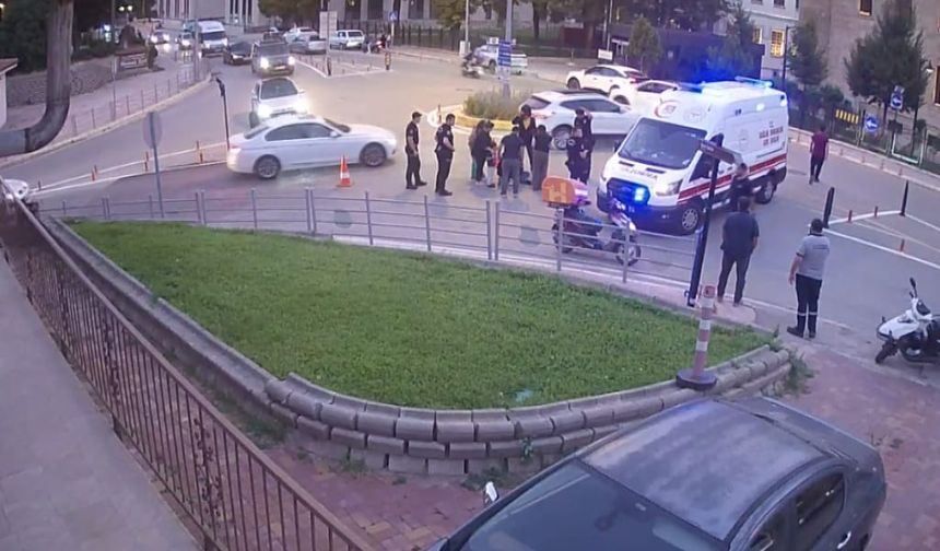 Amasya'da feci motosiklet kazası