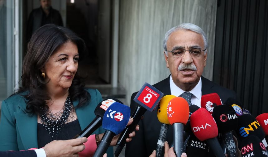 Cumhurbaşkanı Erdoğan ve DEM Parti heyeti görüşmesi başladı