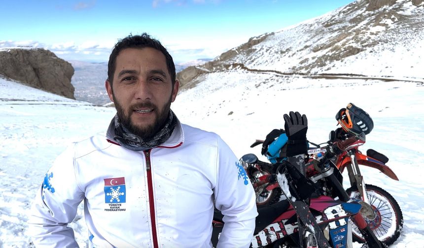 Ergan Dağı'nda kayak sezonu açıldı