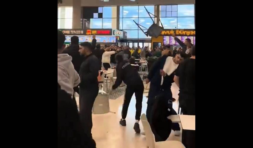 Etimesgut'ta 'ne bakıyorsun' kavgası