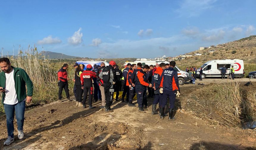 Foça'da selde kaybolan kişinin cesedine ulaşıldı