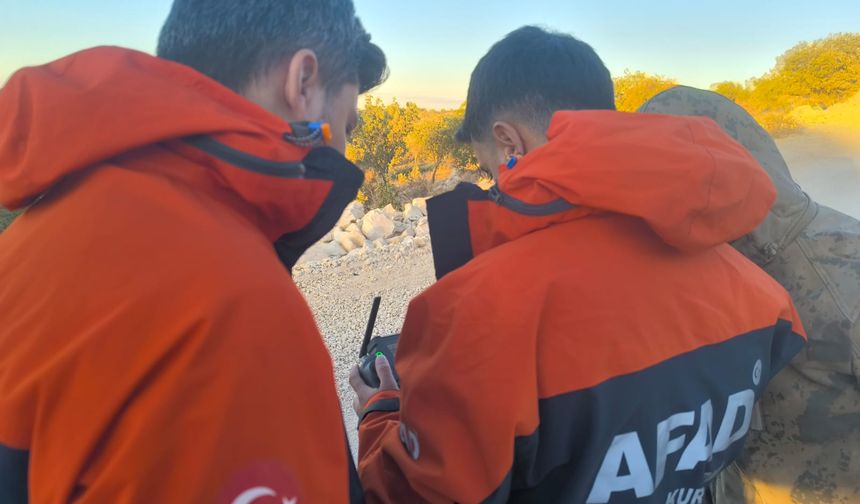 Gabar Dağı'nda TIR'ı ile Kaybolan Şoförü Termal Dron Buldu