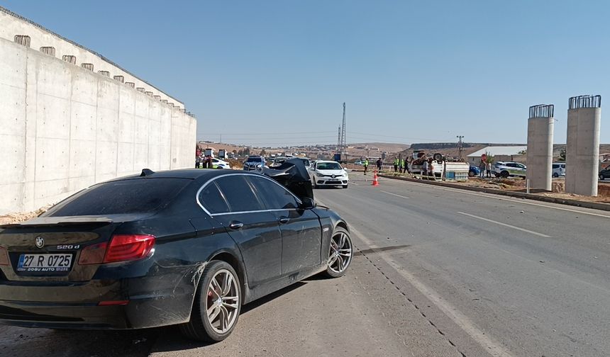 Gaziantep'te kamyonet kazası can aldı