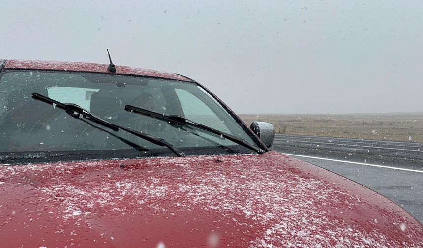 Kars ve Ardahan'da kar yağışı etkisini gösterdi