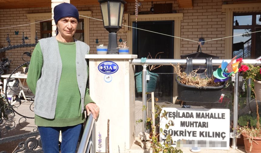 Mahallenin İlk Kadın Muhtarı, 16 Yıldır Başta